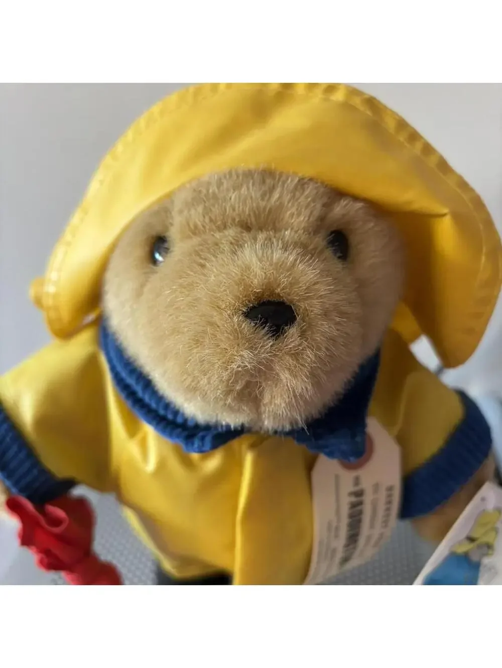 Yellow Paddington Bear plushie